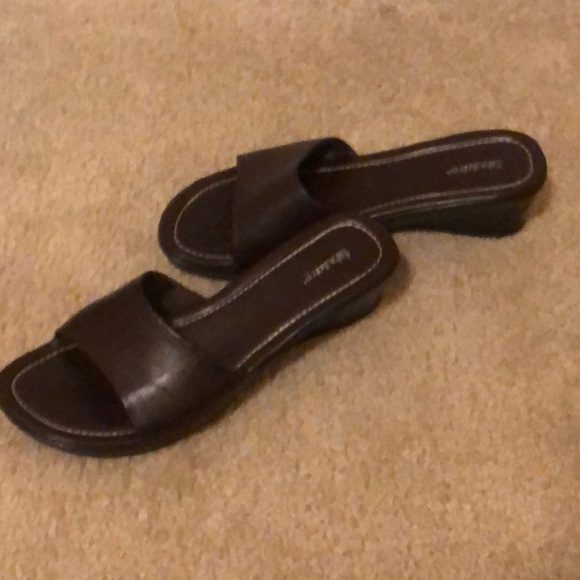 Fabulaire brown wedge shoes - Picture 2 of 7